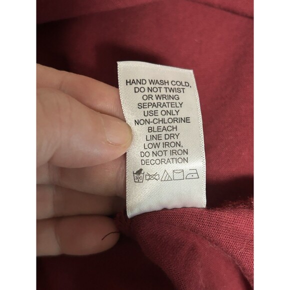 Roaman's 30/32 Plus 3X Top Autumn Colors V-Neck Stretch Officecore Teacher - Picture 9 of 11